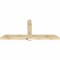 Ekena Millwork Eugene Rough Sawn Timber Gable Bracket, Douglas Fir, 84"W x 38"H x 4"D x 6"F, 11/12 Pitch GBW084X38X0406EUG00RDF - alternate 2
